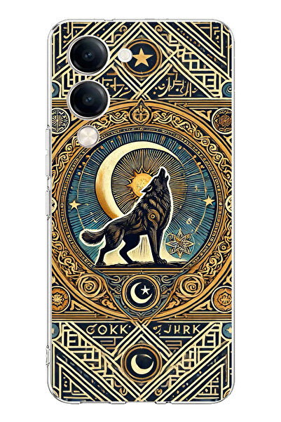 TechTree Vivo Y04 Compatible Lone Wolf Gokturk Printed Silicone Case