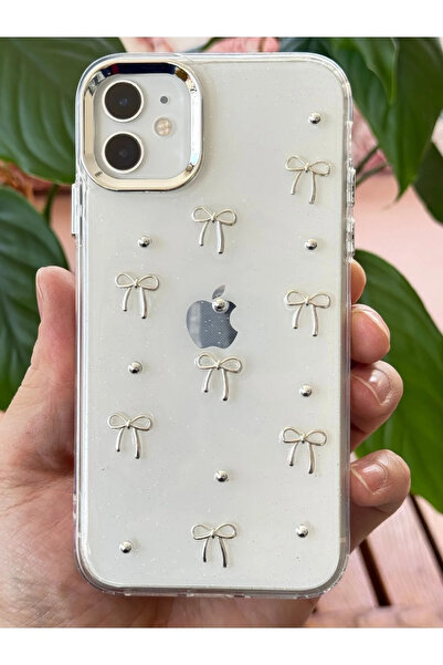 Jetmobil iPhone 11 Compatible 3D Bow Toy Design Camera Protruding Silicone Case