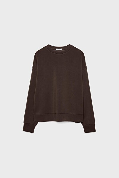 Stradivarius Basic soft-touch sweatshirt