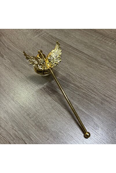 Mercan Tasarım Atölyesi XL MELEK KANATLI MUM SÖNDÜRÜCÜ-GOLD