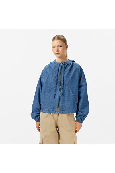 Tommy Hilfiger Tommy Jeans Kadın Mavi Ceket