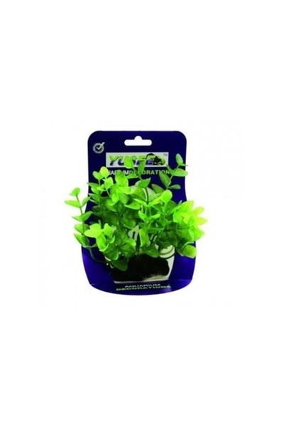 Yusee ديكور حوض السمك - نبات مارسيليا هيرسوتا الاصطناعي