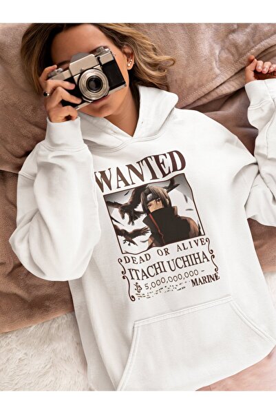 SEVBANO هودي ون بيس إيتاشي أوتشيها مطبوع للجنسين قصة فضفاضة من أنمي ناروتو