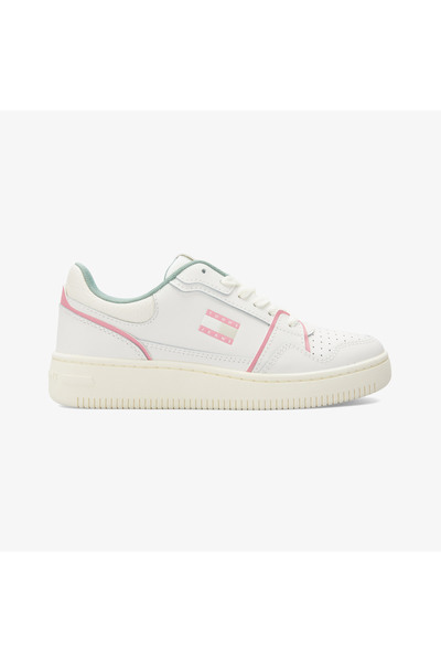Tommy Hilfiger Tommy Jeans Retro Basket Kadın Siyah Spor Ayakkabı