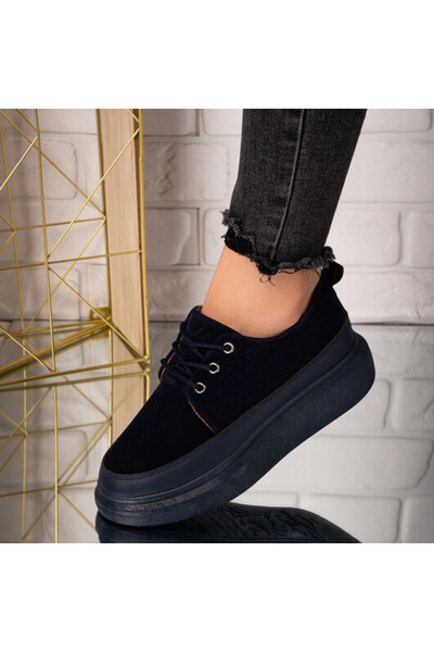 Sofia Store Women's sneakers made of ecological suede leather Mirta