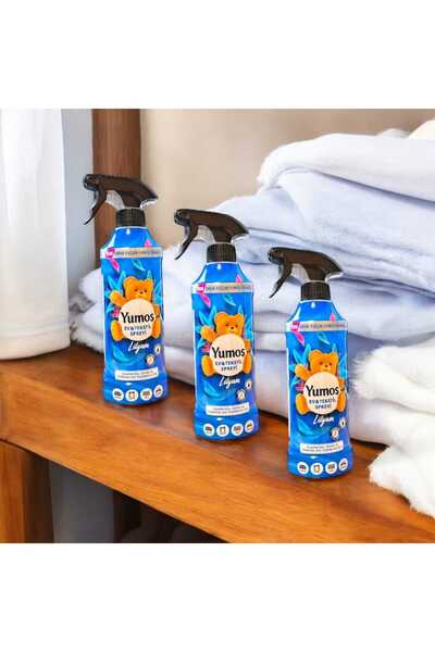 Yumoş Promo Pack Fabric Spray, Lily, 450 ml X 3
