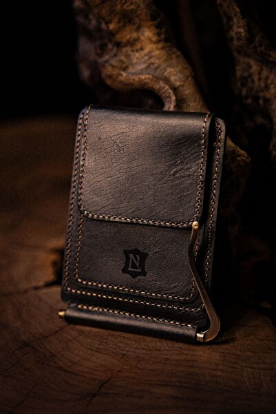 Lenax Leather Milano - Hakiki Deri Para Klipsli Erkek Cüzdan & Kartlık – Mıkn...