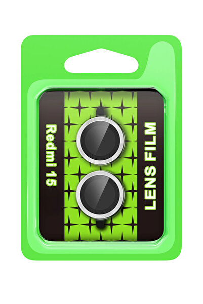 NewFace Mtxdpn Xiaomi Redmi 15 4g Raze Metal Camera Lens (195859) - Silver