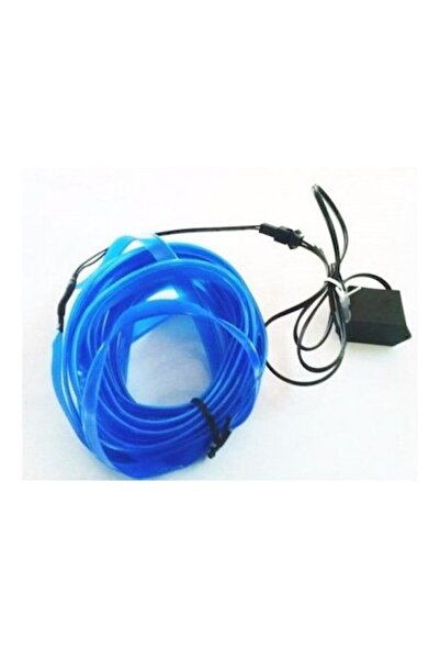 SIKS Ambient Light Wire for Car, Flexible Neon Light, Blue, 2.5 m