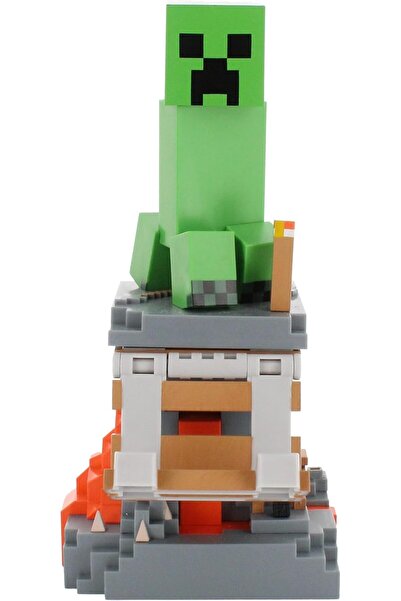 exquisite Cable Guys Minecraft Creeper Telefon Ve Joystick Tutucu Figür Standı