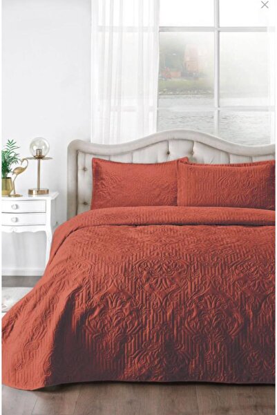 Özdilek Flair Yatak Örtüsü Çift Kişilik-Kremit