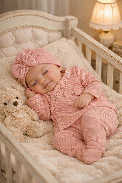 Arin Baby 10-Piece Set of Newborn Baby Girls' Hospital Release Gown / 100% Co...