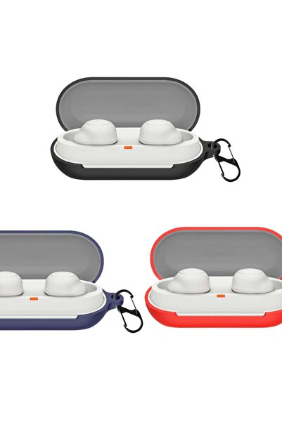 Generic 3 Pcs Silicone Case Cover For Sony WF-C700N Wireless Earbuds