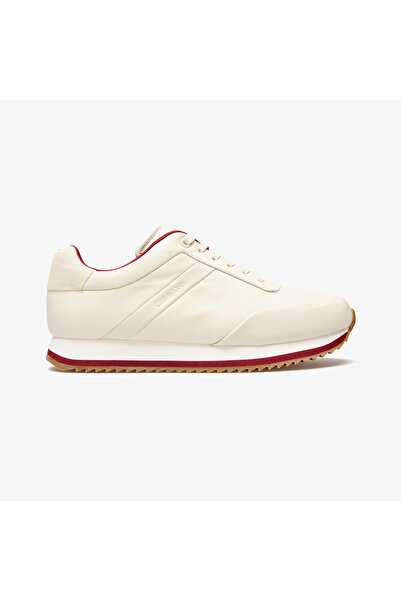 Calvin Klein Runner Lace Up Kadın Bej Sneaker