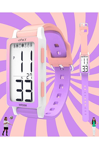 Spiky Multi-functional Digital Sports Watch for Kids