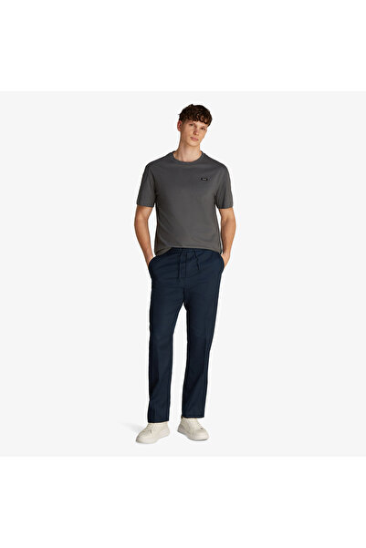 Calvin Klein Cotton Linen Jogger Erkek Mavi Pantolon