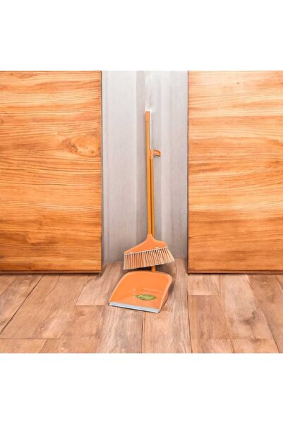 Generic Long Handle Dustpan and Brush for Sweeping & Cleaning