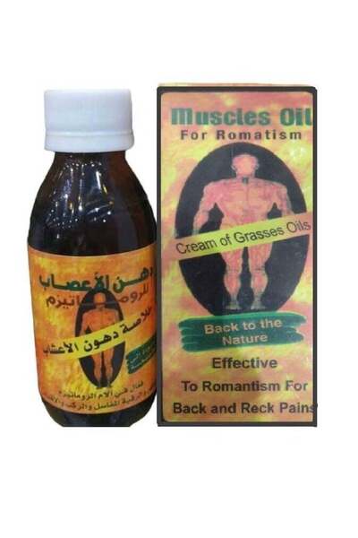 Muscle muscles Oil for Rheumatism Herbal Fat Extract
