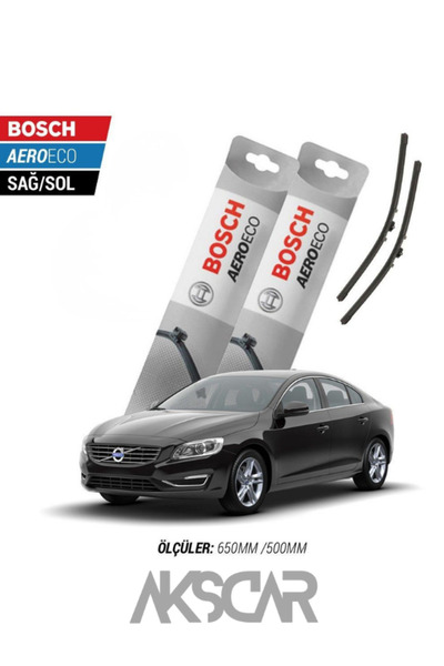 Bosch AKSCAR Aeroeco Volvo S60 Muz Silecek (2014-2018)