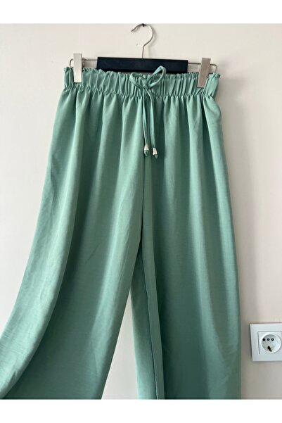 balmeda Buy Elastic Waist Ayrobin Fabric Pants