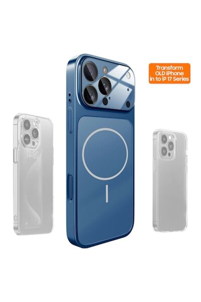 ag glass Skin Case for Transforming iPhone 16 Pro into iPhone 17 Pro