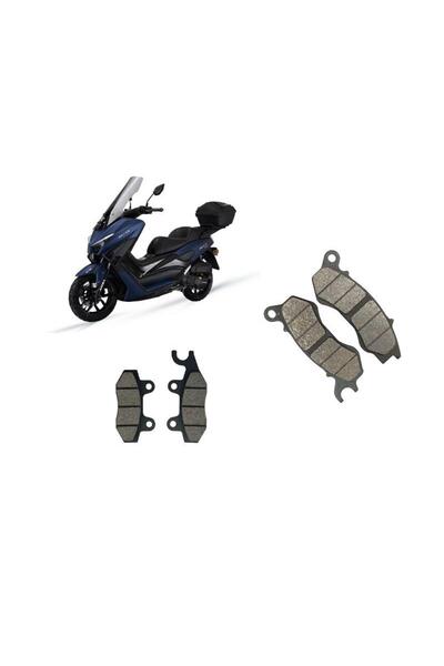 MOTOHANE Arora Max-T Easy 125 Ön - Arka Fren Disk Balatası Takımı