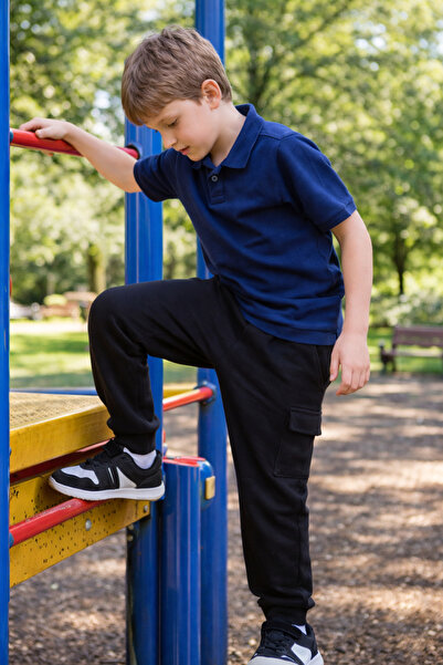 Melisa Ticaret Erkek çocuk alt Eşofman Siyah 10/11/12/13/14 yas