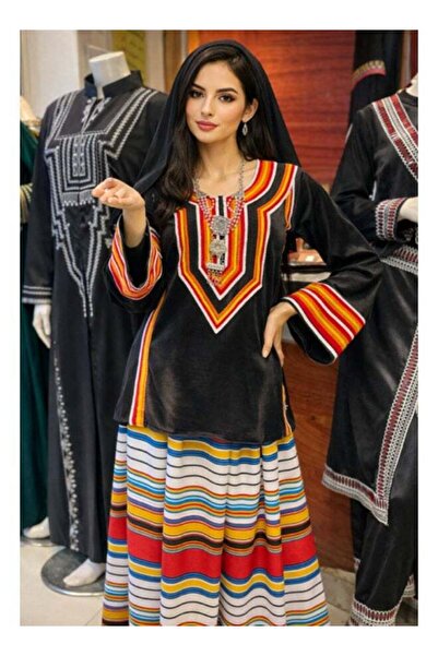 platinum line ثوب خولاني من التراث السعودي