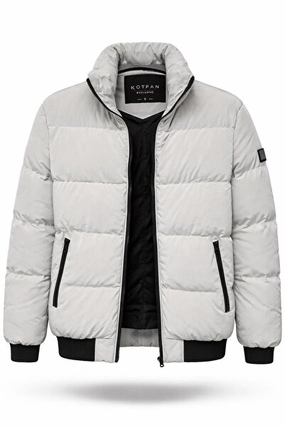 CLASSİCS MEN Slim Fit Windproof Fiber Filled Coat