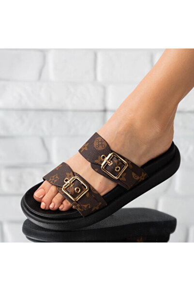 Sofia Store Women's slippers made of eco-leather Renata