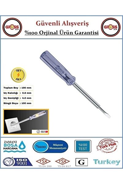 WERT Profesyonel Kontrol Kalemi - Orjinal Ürün