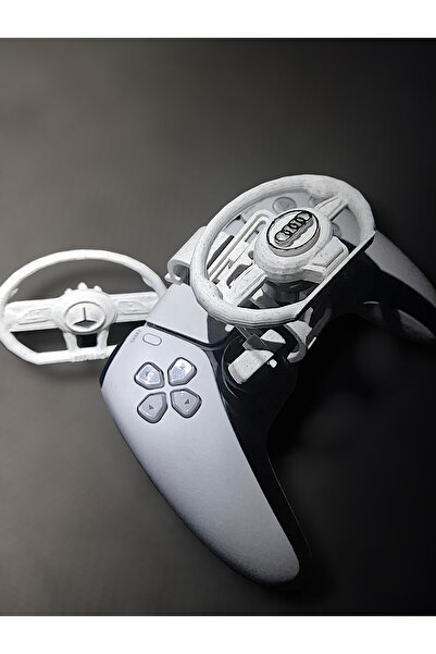 Salıncak Ps5 Mini Direksiyon Tek Kasa Çift Direksiyon (Tam Ölçü) BEYAZ