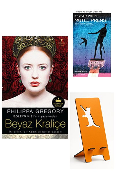 TÜRKİYE İŞ BANKASI KÜLTÜR YAYINLARI Beyaz Kraliçe - Philippa Gregory + Mutlu ...