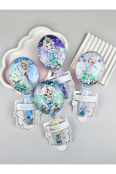 Toka Sepetim Elsa Frozen Temalı Çocuk Tarağı 1 Adet