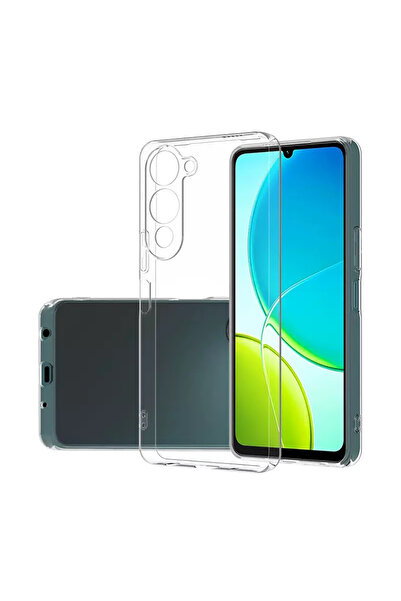 Tılsım Tekno غطاء حماية TSTK من السيليكون الفائق لهاتف Vivo Y04 - شفاف