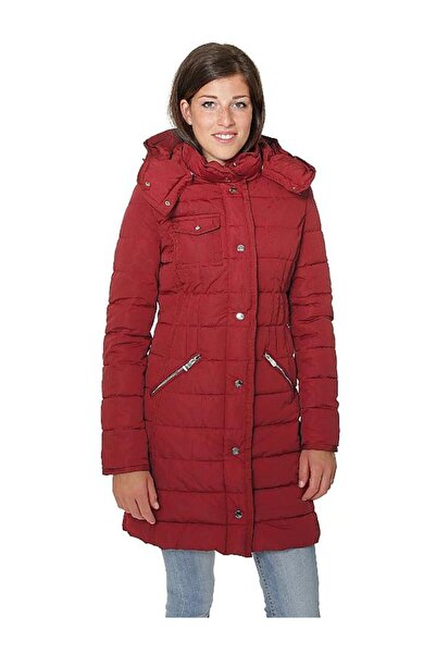 Desigual Desigual parka, Bordeaux red, 17WWEW47