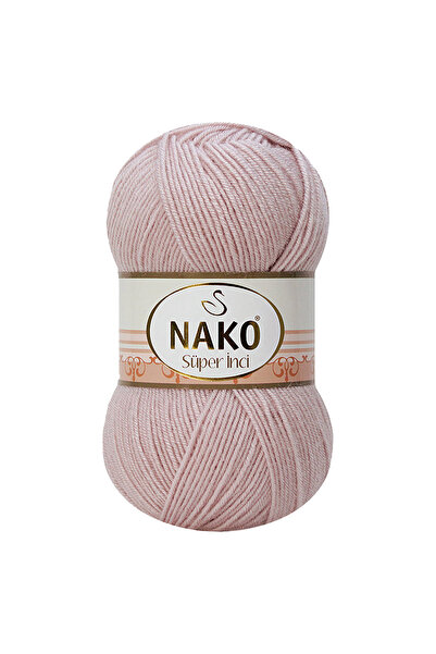 NAKO Super Pearl - 318 Rose Bud - 5-Pack - 100Gr/260M - Hand Knitting Yarn - ...