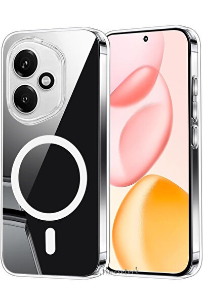 m.tk moveteck Honor 400 Kılıf Kamera Korumalı Magsafe Şarj Özellikli Şeffaf S...