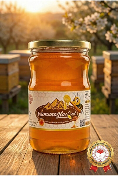 Numanoğlu Bingöl Yöresi Geven Kekik ve Çiçek Balı 850 Gr - Analizli Doğal Süz...