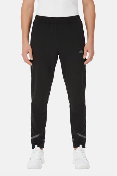 adidas Men Slim Fit Outdoor Sweatpants, Black