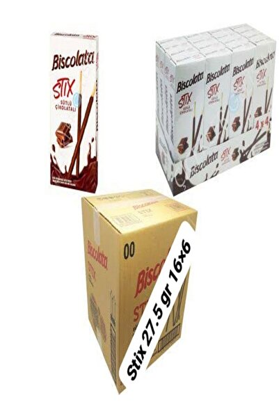 Şölen biscolata stix Sütlü Çikolata 27.5 gr 96 adet