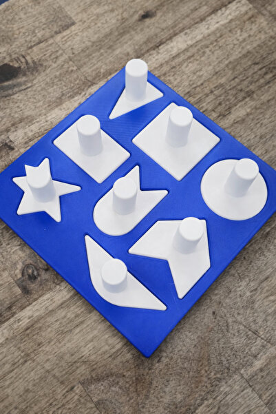 Vescarri لعبة تعليمية للأطفال - لعبة مطابقة الأشكال والتطور الحسي