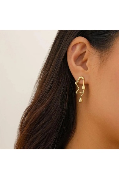 Glamluxe Special Design Antiallergic Steel Earrings