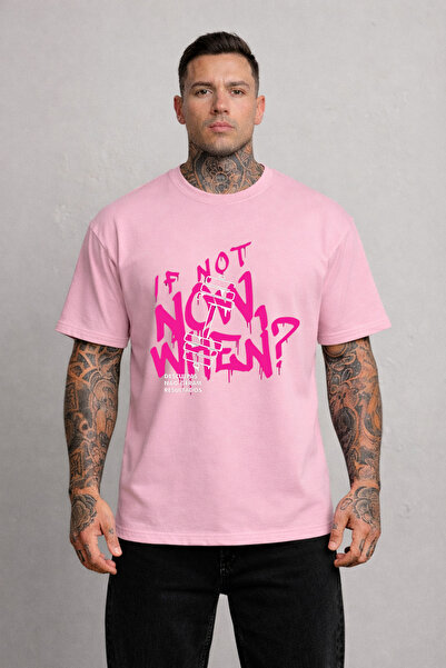 LORVEX Oversized T-Shirt Comfortable Fit Now When Printed 100% Cotton Premium...