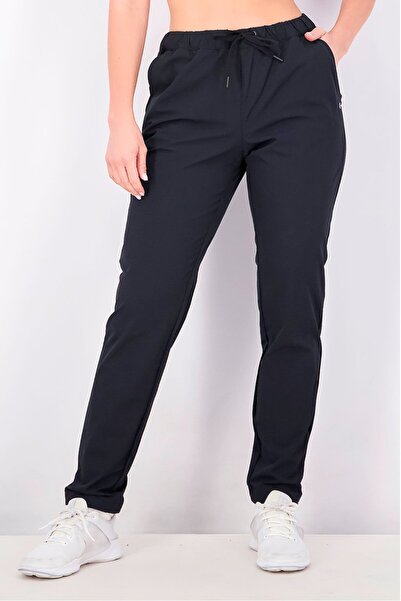 Tchibo Women Regular Fit Solid Jogger Pants, Black