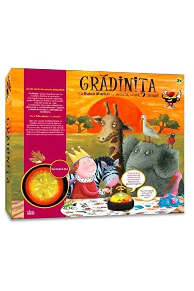 OEM Preschool board game, Kindergarten with Musical Button, 3 years +