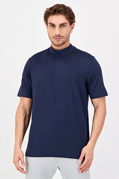 Greg Norman Men Sportswear Fit Short Sleeves Training T-Shirt, Navy