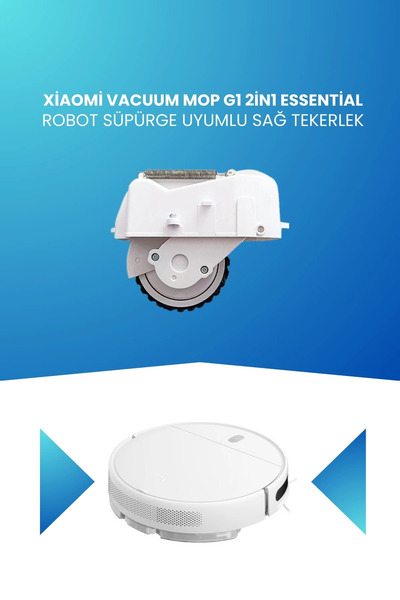 ELECTROLL Roată dreapta compatibilă cu aspiratorul robot Xiaomi Vacuum Mop G1...