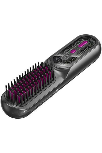 Hoco HP 45 Electric Hair Brush for Straightening and Curling