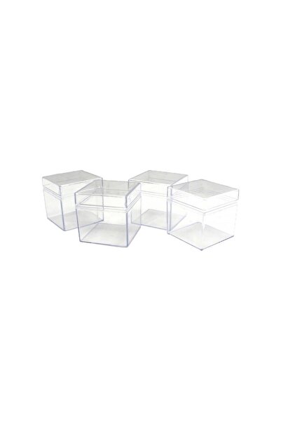 cenka Mika Kutu - Takı - Hediyelik Kare Mika Kutu 5*5cm 12 Adet